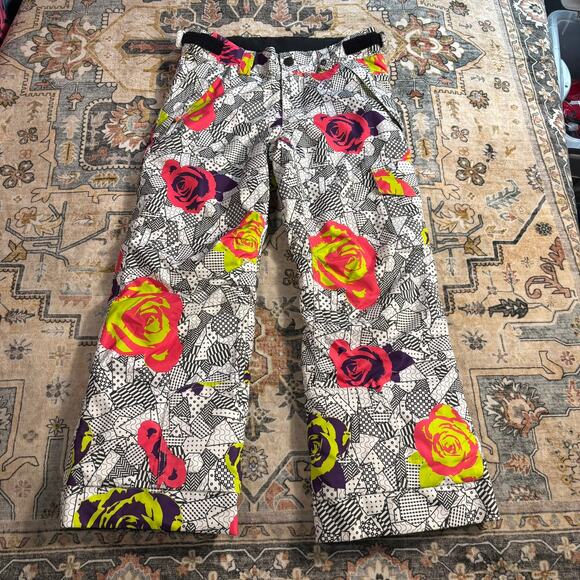686 Youth Girls Snow Pants Snowboarding Skiing Winter Outdoor Pants Size Medium - Picture 2 of 16